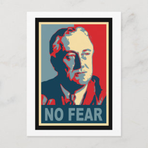 FDR ohne Angst Postkarte