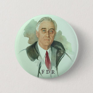 FDR-Porträt Button