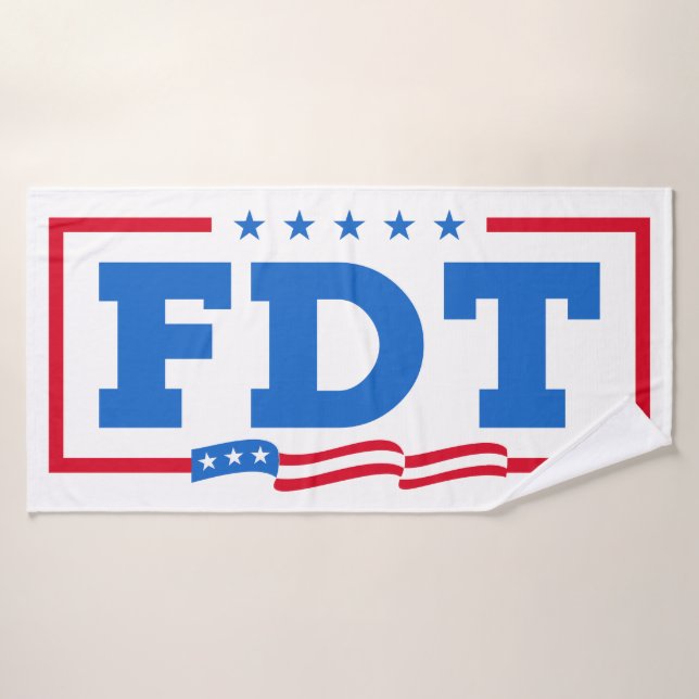 FDT Funny Anti Trump No-Trump Badehandtuch (Badehandtuch)