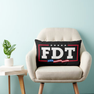 FDT Funny Anti Trump No-Trump Lendenkissen