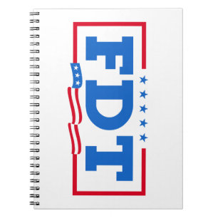 FDT Funny Anti Trump No-Trump Notizblock