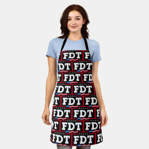 FDT Funny Anti Trump No-Trump Schürze