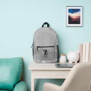 FDT Trump Funny Anti Trump Skelett Bedruckter Rucksack