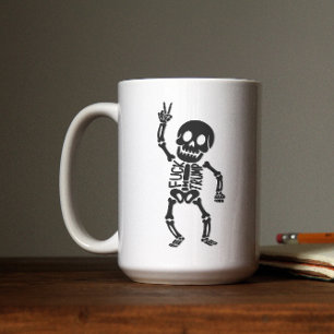FDT Trump Funny Anti Trump Skelett Kaffeetasse