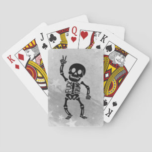 FDT Trump Funny Anti Trump Skelett Spielkarten