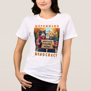 FDT verteidigt politische Freiheit Tri-Blend Shirt