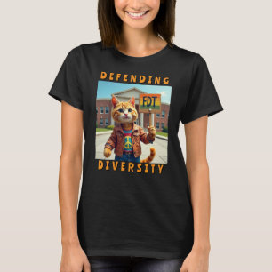 FDT Verteidigung des politischen Diversity T-Shirt