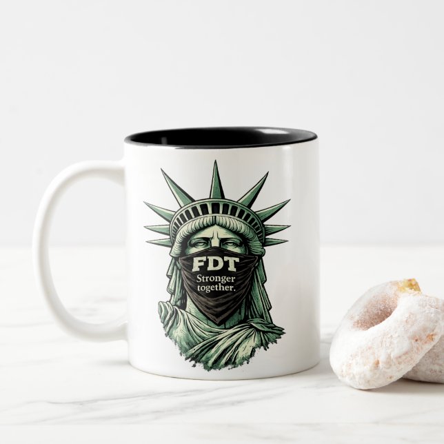 FDT ZWEIFARBIGE TASSE (Mit Donut)