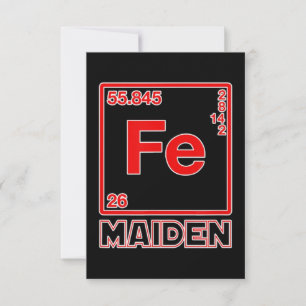 Fe Maiden Iron Element FE Parody Karte