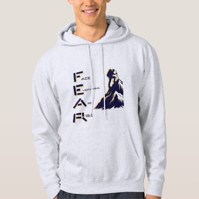 FEAR (Face Everything And Rise) Hoodie (Vorderseite)