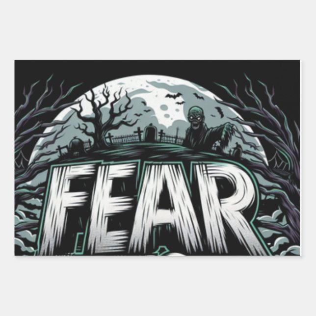 FEAR FEST GESCHENKPAPIER SET (Vorderseite)