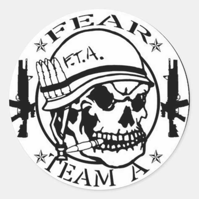 Fear Nam Style Sticker (Vorderseite)