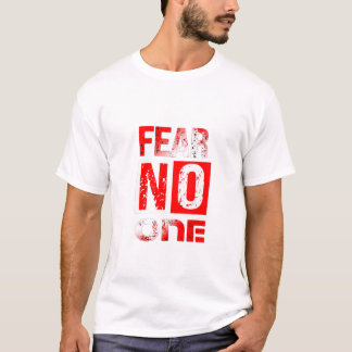 Fear No One – Bold Courage Streetwear T-Shirt