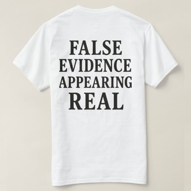 FEAR T-Shirt (Design Rückseite)