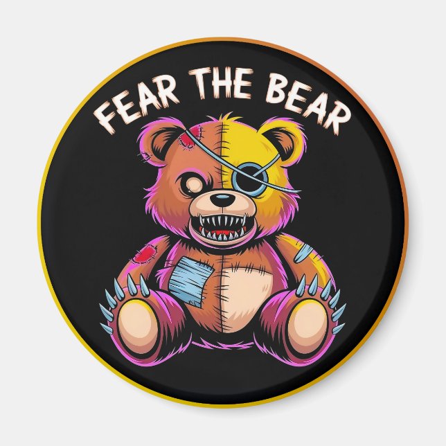 Fear the Bear Magnet (Vorne)