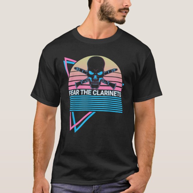 Fear The Clarinets Fear The Clarinets Bass Clarine T-Shirt (Vorderseite)
