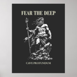 Fear the Deep – Poseidon Mythic  Poster