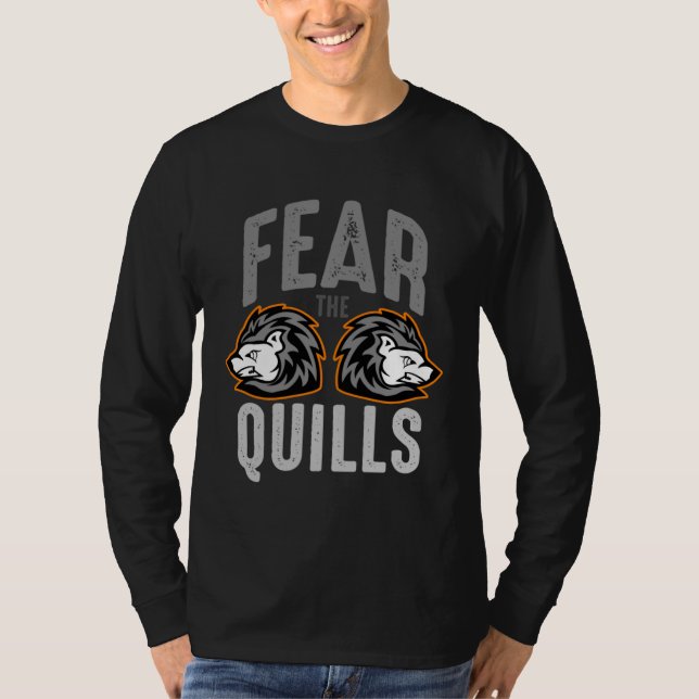 Fear The Quill  Porcupine T-Shirt (Vorderseite)