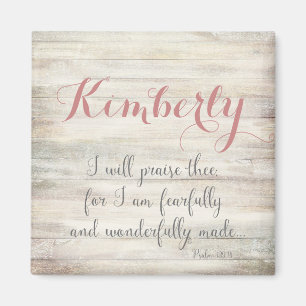 Fearfully & Wonderfully Made - Ps. 139:14 Magnet