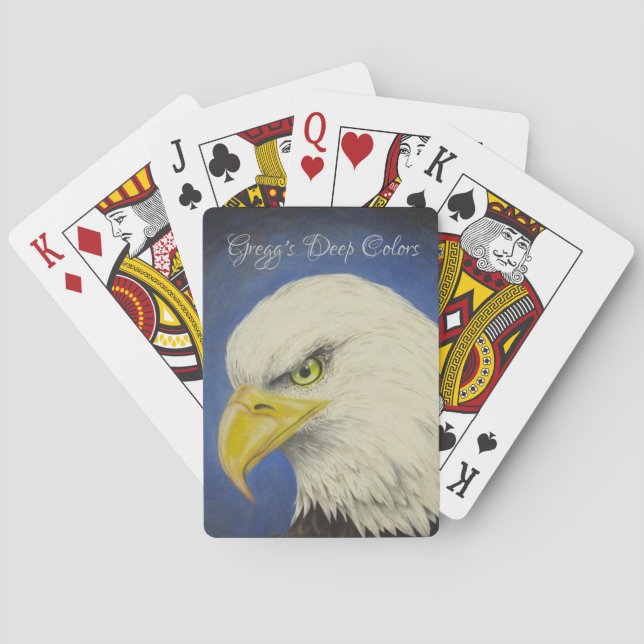 "Fearless" Adler Art Playing Cards Spielkarten (Rückseite)