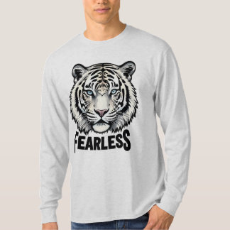 Fearless_d.no.2- von Maaya_P, Men Long Sleeve Ash T-Shirt