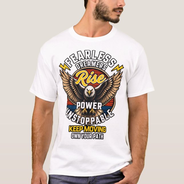 Fearless Dreamers Eagle T-Shirt (Vorderseite)