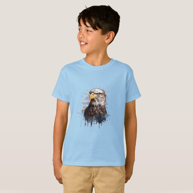 Fearless Eagle Spirit – Kids T-Shirt Collection (Vorne ganz)