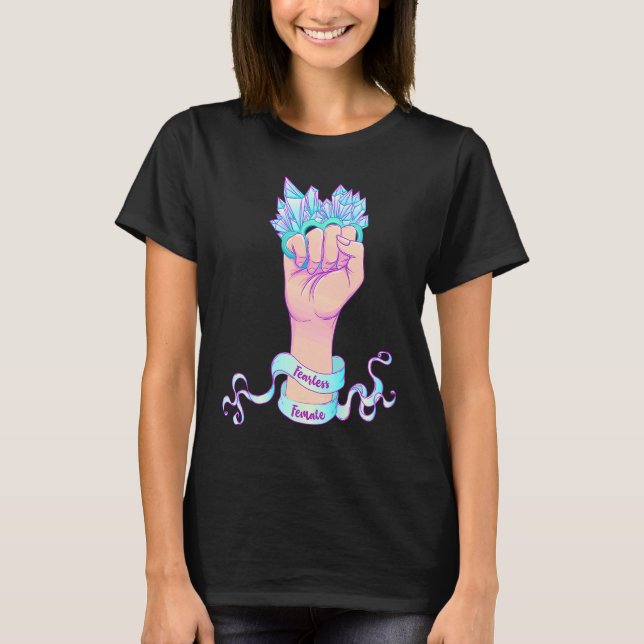 'Fearless Female' Women's Achievemen T-Shirt (Vorderseite)