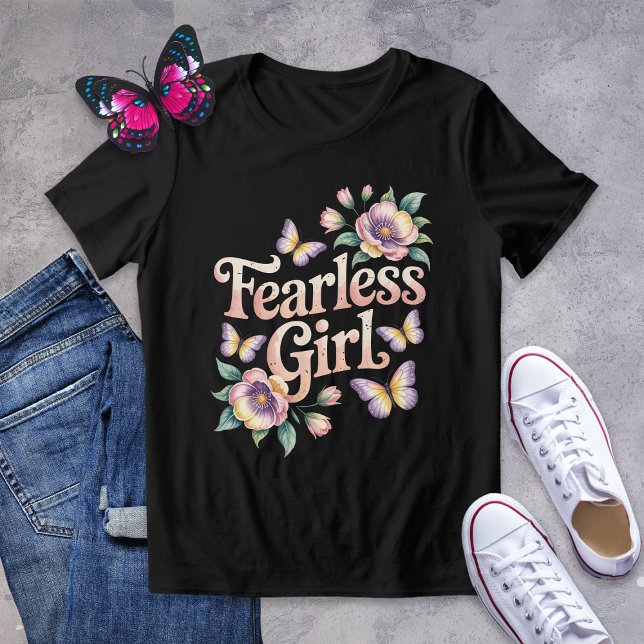 Fearless Girl Butterfly und Shirt (Von Creator hochgeladen)