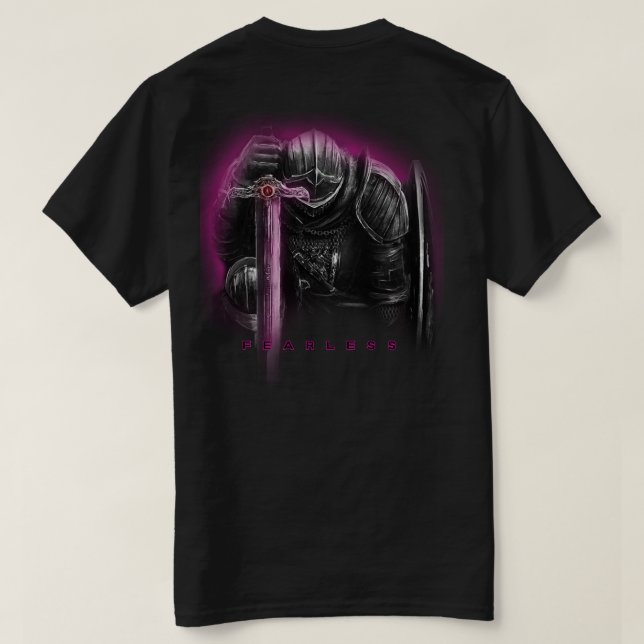 Fearless Knight/Crusader Tshirt (Design Rückseite)