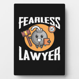 Fearless Lawyer Fotoplatte