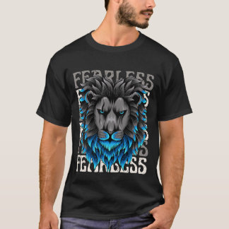 Fearless Lion Graphic T-Shirt