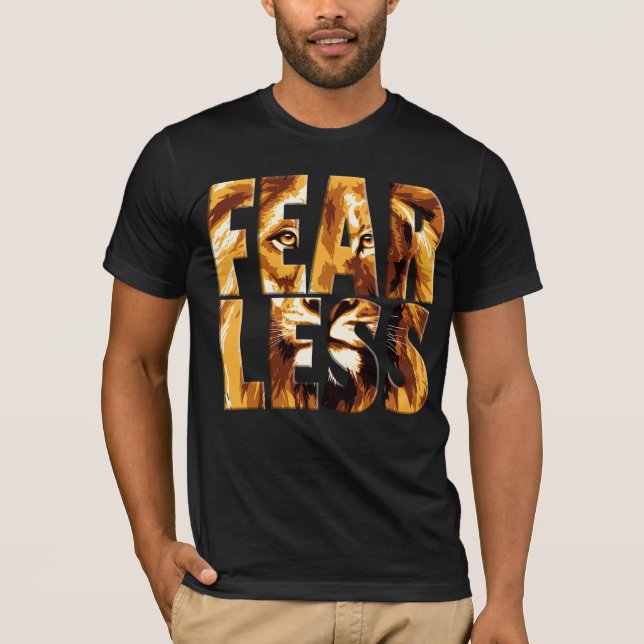 FEARLESS_LION T-Shirt (Vorderseite)