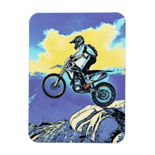 Fearless - Motocross Rider Magnet