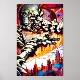 Fear's Ravager - Ken Gage Art Poster