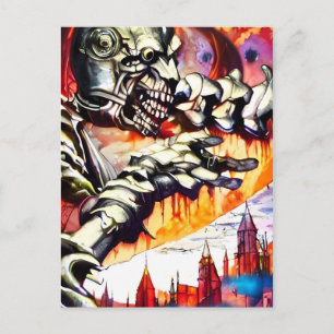 Fear's Ravager - Ken Gage Kunst Postkarte