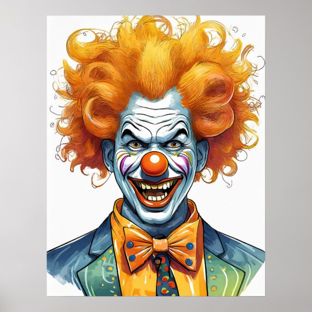 Fearsome Clown Poster (Vorne)