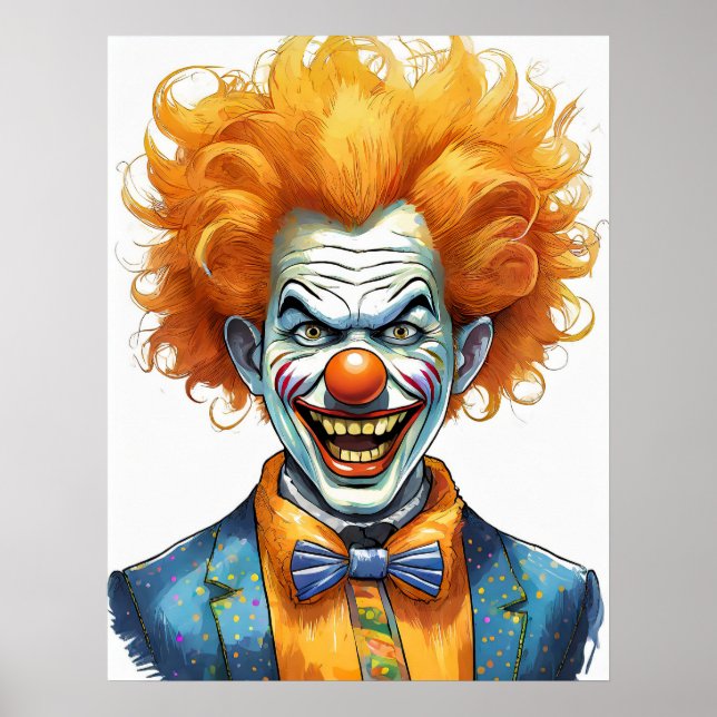 Fearsome Clown Poster (Vorne)