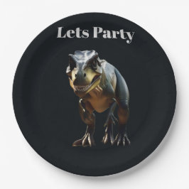 **"Fearsome Grin: The Smirking T-Rex"*** Pappteller