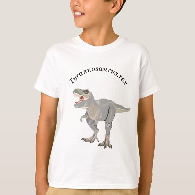Fearsome Tyrannosaurus rex T-Shirt (Vorderseite)