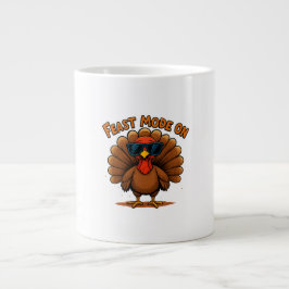 Feast Mode On Coffee Mug Jumbo-Tasse