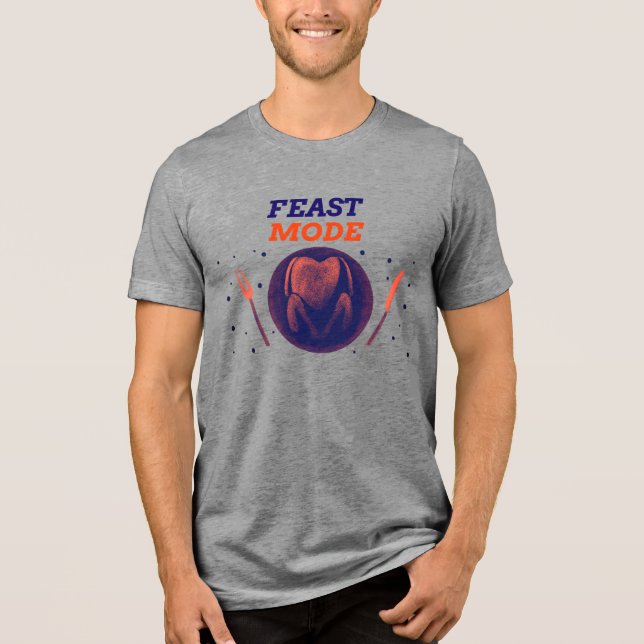Feast Mode – Thanksgiving Dinner Shirt (Vorderseite)