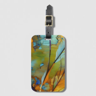 Feather Abstrakt AI Art Gepäckanhänger