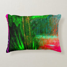 Feather Accent Pillow