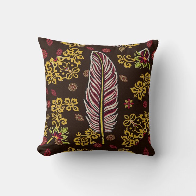 Feather Beauty Kissen (Vorderseite)