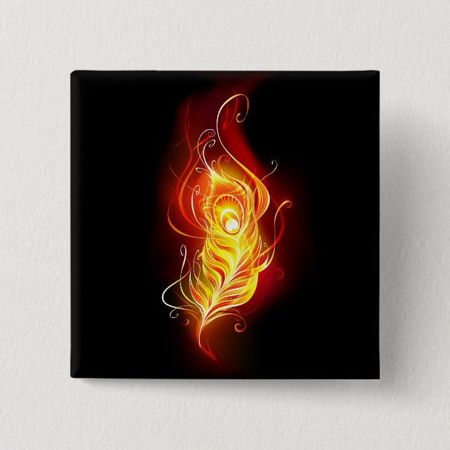 Feather Button (Vorderseite)