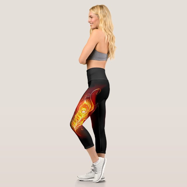 Feather Capri Leggings (Links)
