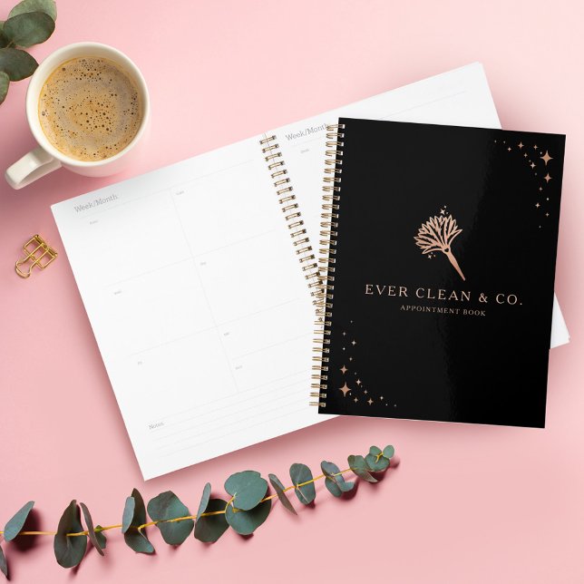 Feather Duster Maid & House Reinigung Ernennung Planer (Feather Duster Maid & House Cleaning Appointment Planner)