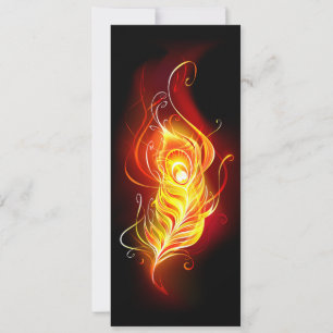 Feather Feiertagskarte