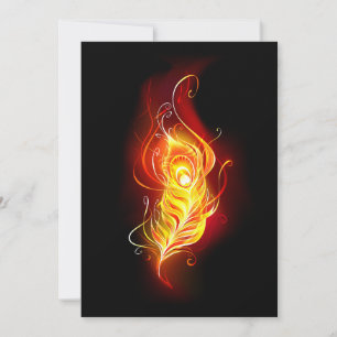 Feather Feiertagskarte